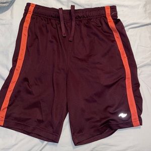 Athletic Works US M Maroon/Orange athletic shorts